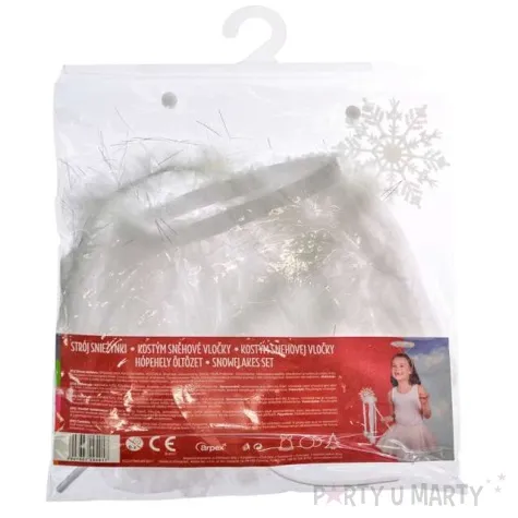 stroj dla dzieci sniezynka tutu bialy arpex rozm uniw