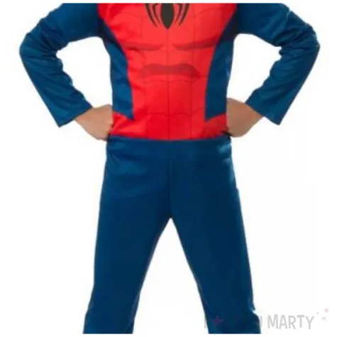 stroj dla dzieci spider man komiksowy rubies rozm 110 116 cm