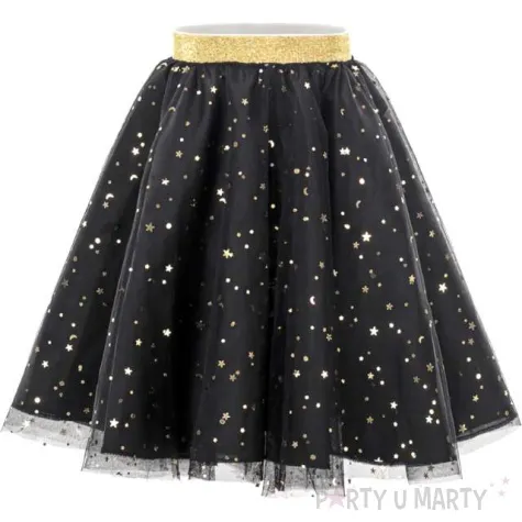 stroj dla dzieci spodniczka ksiezniczki czarna partydeco