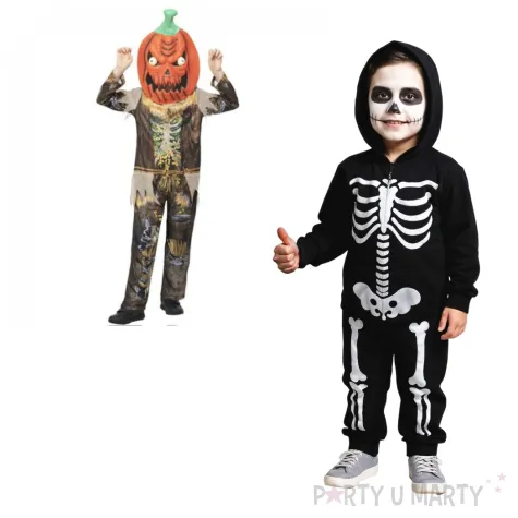 stroj dla dzieci strach na wroble dynia smiffys 130 140 cm