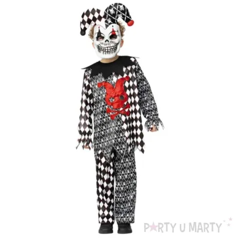 stroj dla dzieci straszny blazen smiffys rozm 130 140 cm