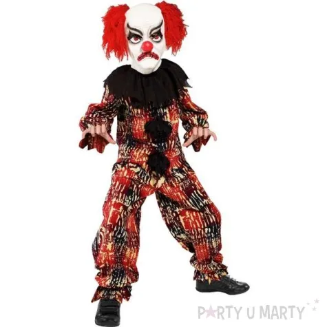 stroj dla dzieci straszny klaun smiffys rozm 130 140 cm