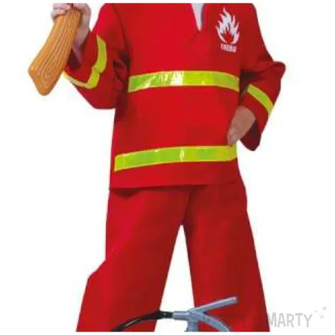 stroj dla dzieci strazak czerwony funny fashion 164 cm