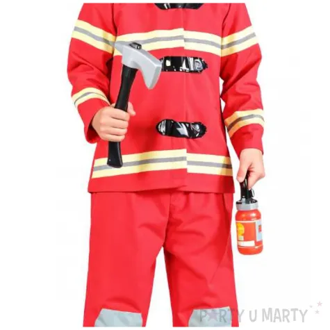 stroj dla dzieci strazak czerwony godan rozm 130 140