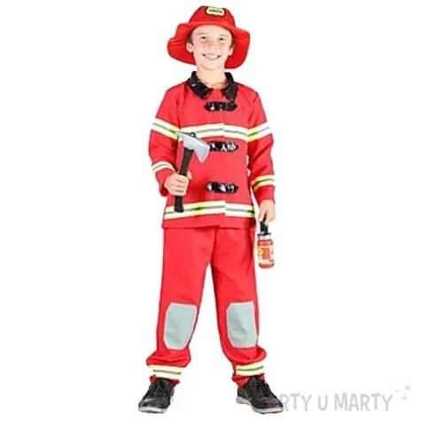 stroj dla dzieci strazak godan rozm 110 120 cm