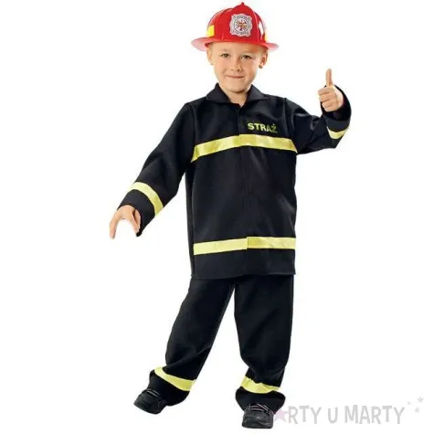 stroj dla dzieci strazak kraszek rozm 134 140 cm