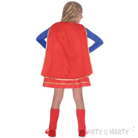 stroj dla dzieci supergirl classic dc amscan rozm 128 140