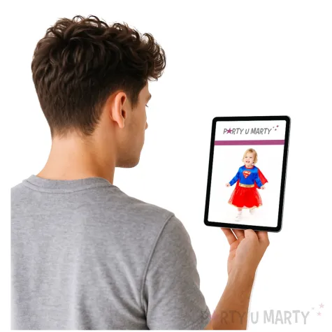 stroj dla dzieci supergirl classic dc amscan rozm 86