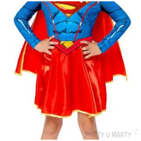 stroj dla dzieci supergirl eco dc amscan rozm 128 140