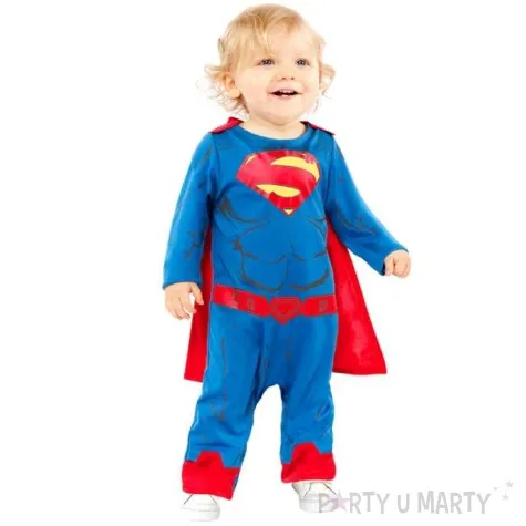 stroj dla dzieci superman baby dc amscan rozm 86