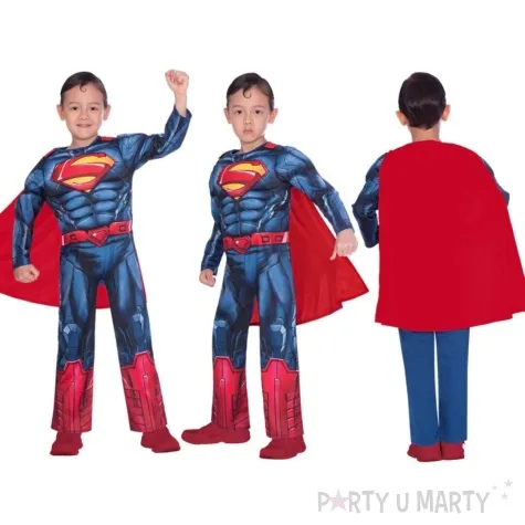 stroj dla dzieci superman dc amscan rozm 104 116