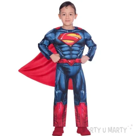 stroj dla dzieci superman dc amscan rozm 116 128