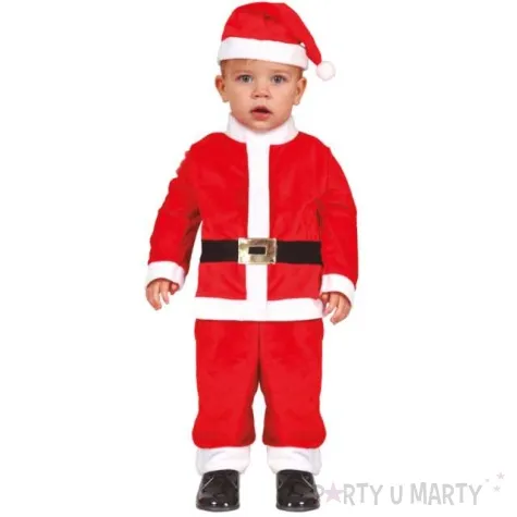 stroj dla dzieci swiety mikolaj guirca 80 92 cm