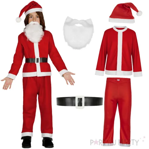 stroj dla dzieci swiety mikolaj guirca rozm 122 134 cm