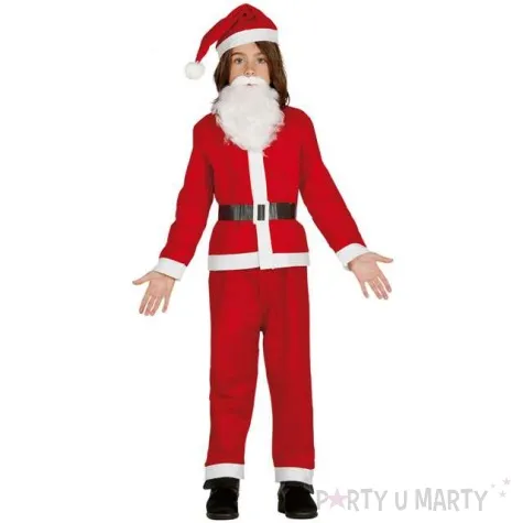 stroj dla dzieci swiety mikolaj guirca rozm 122 134 cm