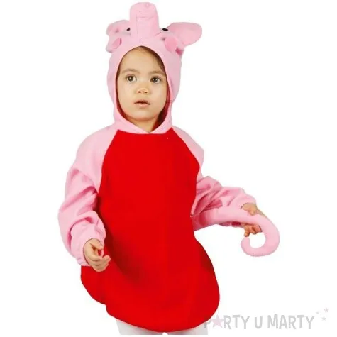 stroj dla dzieci swinka rozowa godan rozm 92 104 cm