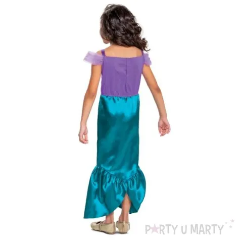 stroj dla dzieci syrenka ariel basic sukienka disguise 109 123 cm