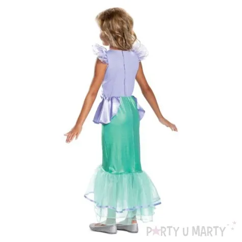 stroj dla dzieci syrenka ariel deluxe sukienka disguise 109 123 cm