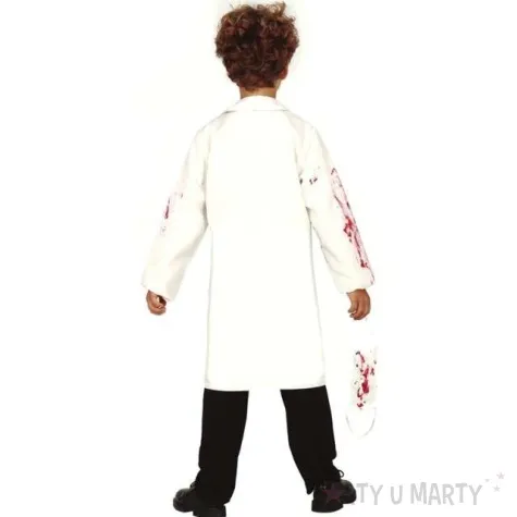 stroj dla dzieci szalony dentysta bialy guirca 5 6 lat