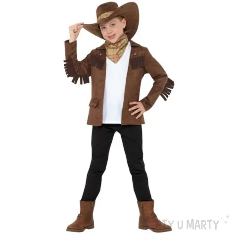 stroj dla dzieci szeryf kowboj smiffys 116 128 cm