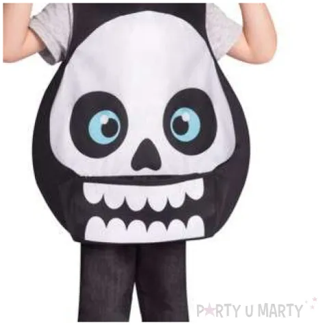 stroj dla dzieci szkielet czarno bialy amscan 3 4 lata