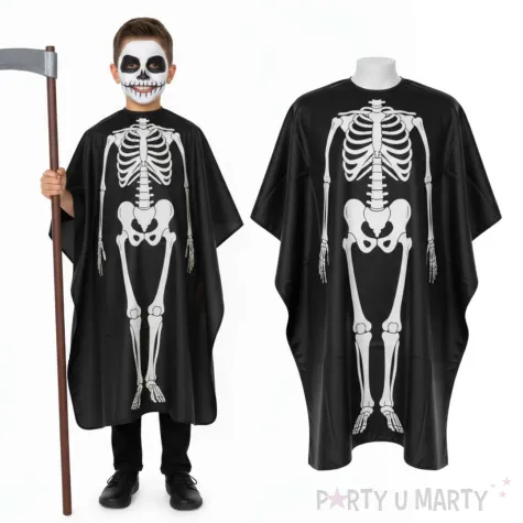 stroj dla dzieci szkielet poncho partypal rozm 104 cm