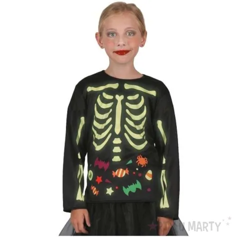 stroj dla dzieci szkieletor swiecacy godan rozm 120 130 cm