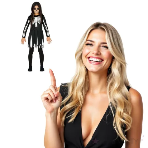 stroj dla dzieci szkieletorka guirca rozm 110 116 cm