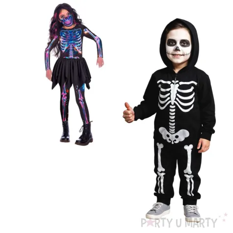 stroj dla dzieci szkieletorka premium eko amscan 4 6 lat