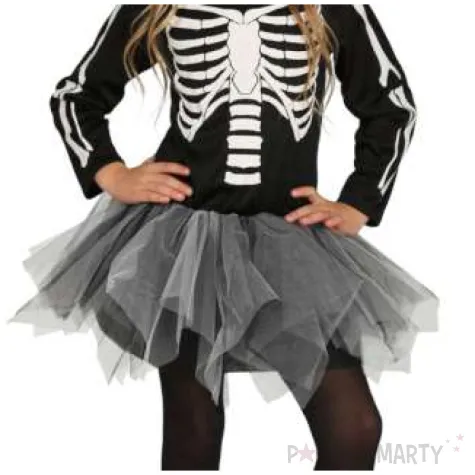 stroj dla dzieci szkieletorka w tutu guirca rozm 7 9 lat