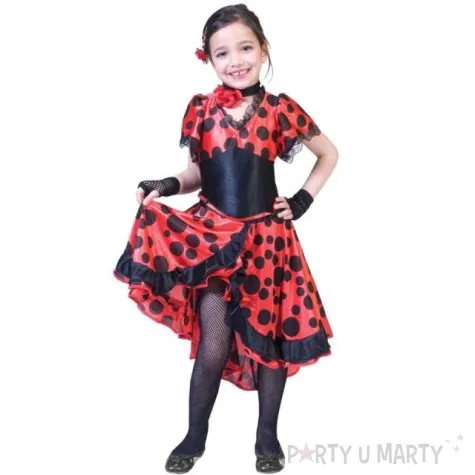 stroj dla dzieci tancerka flamenco funny fashion rozm 152 cm