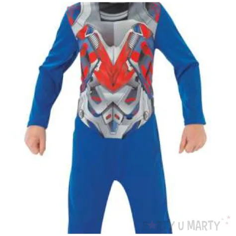 stroj dla dzieci transformers optimus z maska rubies rozm 98 116 cm