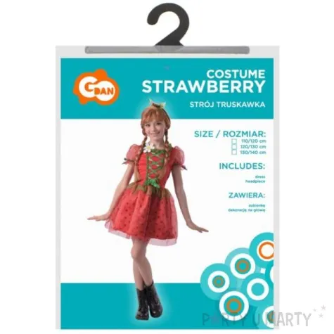 stroj dla dzieci truskawka godan rozm 110 120