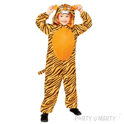 stroj dla dzieci tygrys kombinezon amscan rozm 128 140 cm