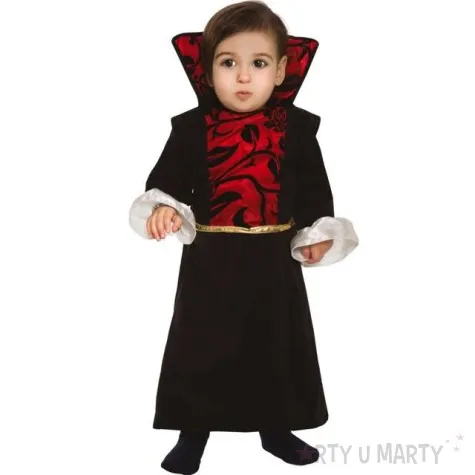 stroj dla dzieci wampir czarno czerwony guirca 12 18 miesiecy