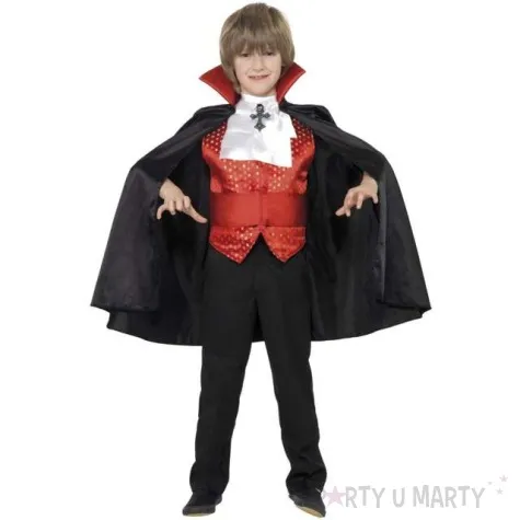 stroj dla dzieci wampir drakula smiffys rozm 116 128 cm