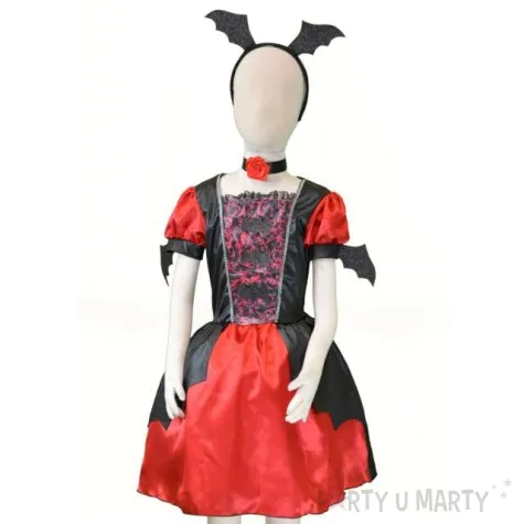 stroj dla dzieci wampirka z opaska arpex rozm 120 130 cm