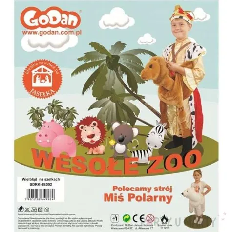 stroj dla dzieci wielblad na szelkach godan rozm uniw