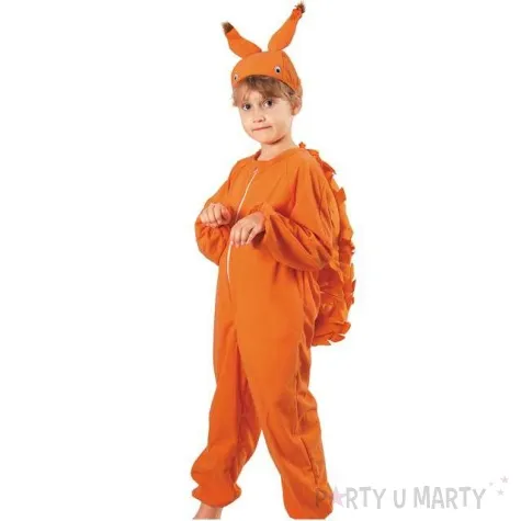 stroj dla dzieci wiewiorka kraszek rozm 134 140 cm