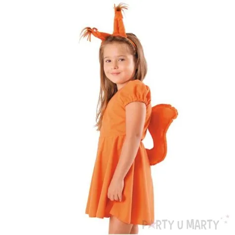 stroj dla dzieci wiewiorka sukienka kraszek rozm 110 116