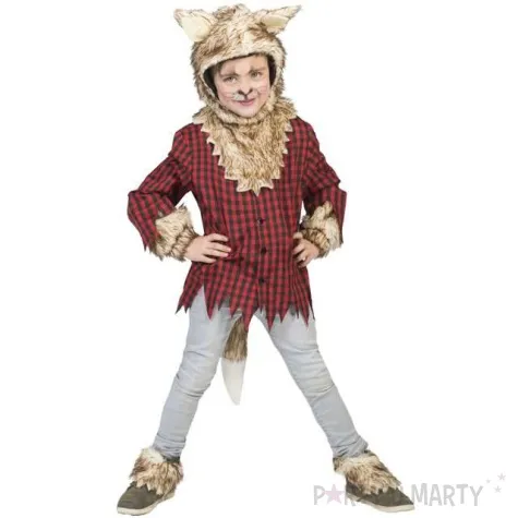 stroj dla dzieci wilkolak funny fashion rozm 164 cm