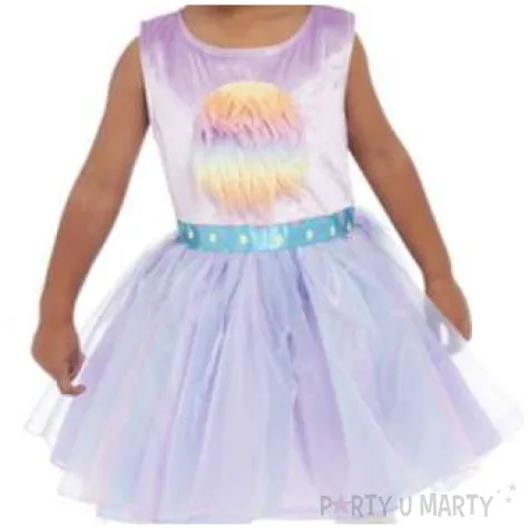 stroj dla dzieci wlochaty potworek fioletowy smiffys rozm 104 110 cm