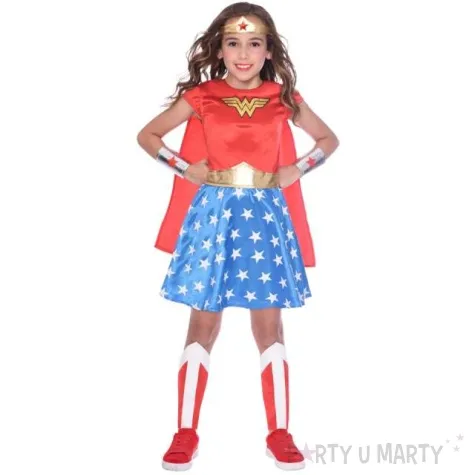 stroj dla dzieci wonder woman classic dc amscan rozm 140 152