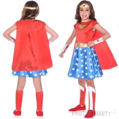 stroj dla dzieci wonder woman classic dc amscan rozm 140 152