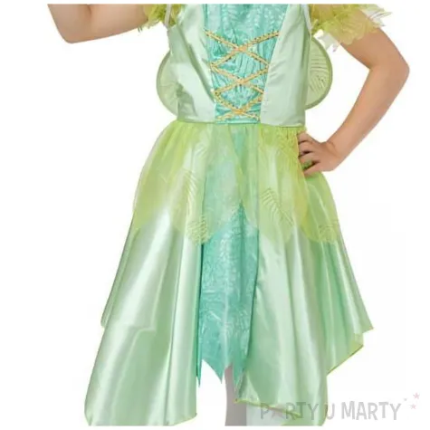 stroj dla dzieci wrozka sukienka i skrzydla zielony godan rozm 110 120