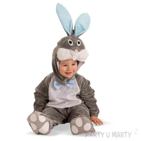 stroj dla dzieci zajaczek z kapturem carnival toys 1 3 miesiace