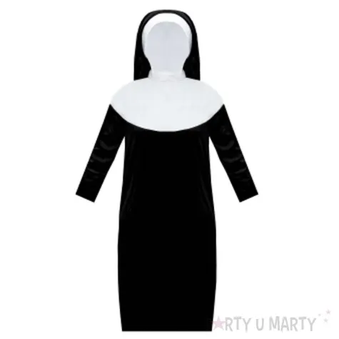 stroj dla dzieci zakonnica czarny kraszek 130 140 cm