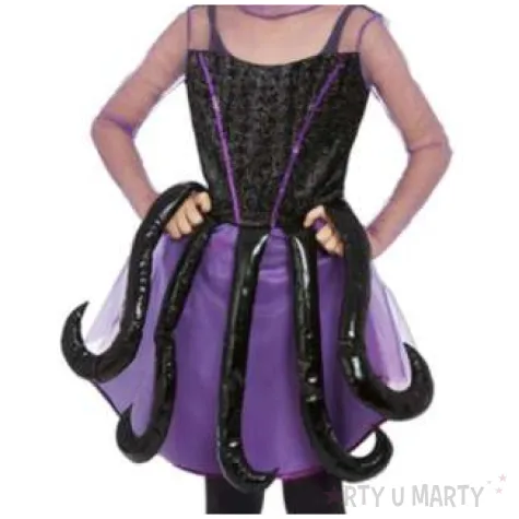 stroj dla dzieci zla osmiornica czarno fioletowy smiffys rozm 146 158 cm