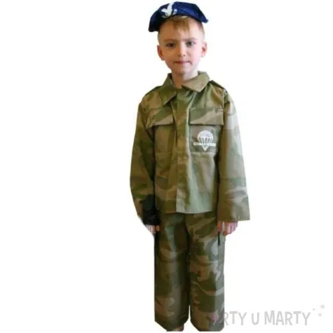 stroj dla dzieci zolnierz amerykanski partytino 110 116 cm