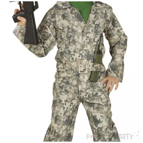 stroj dla dzieci zolnierz guirca rozm 122 134 cm